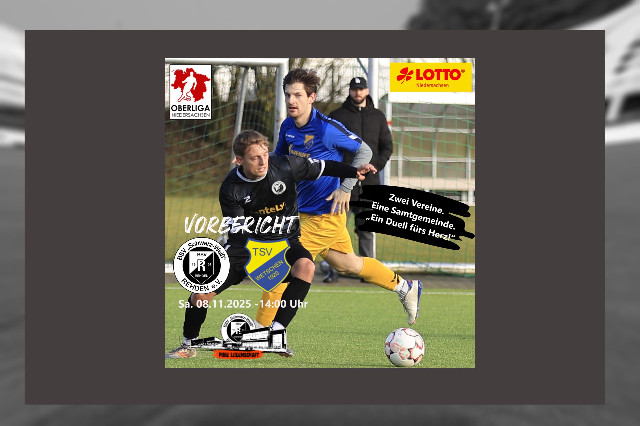 ***Der BSV Rehden trifft auf den TSV Wetschen***