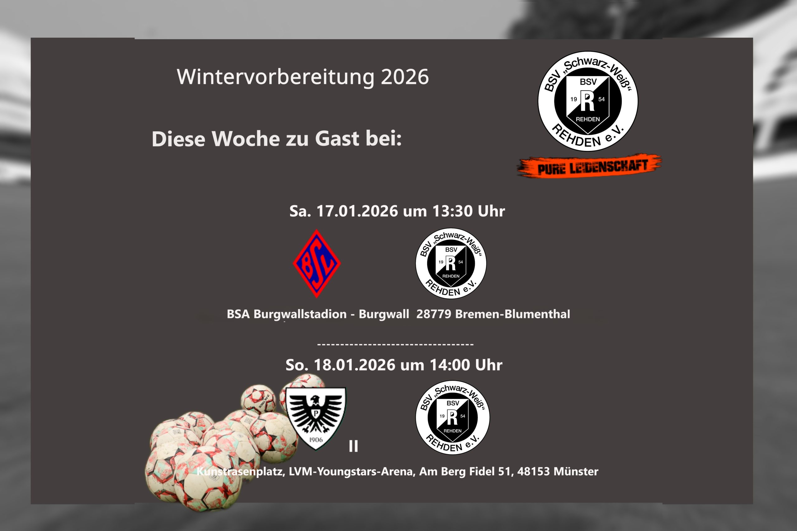 ***Der Ball rollt wieder.***