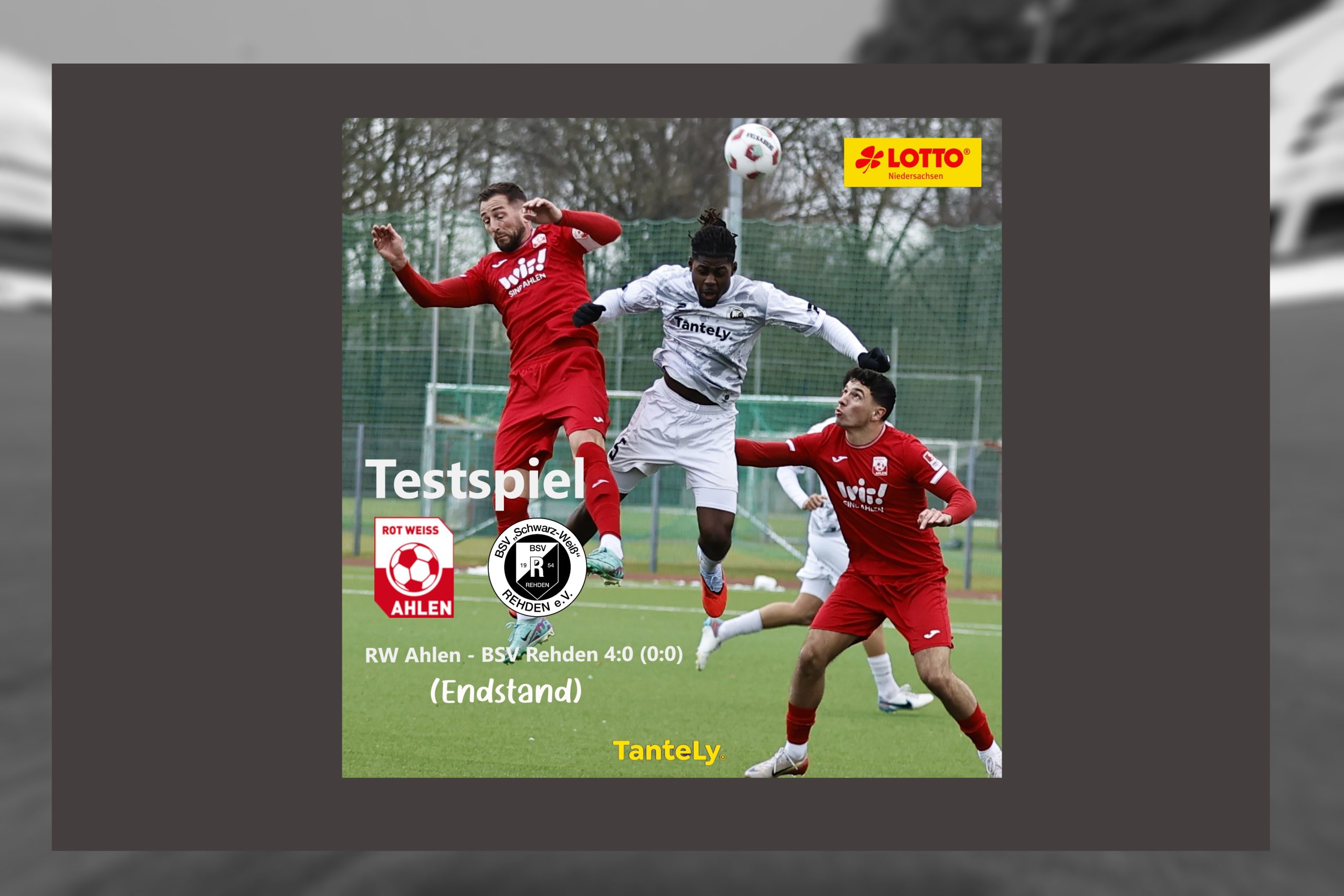 ***Testspiel in Ahlen***