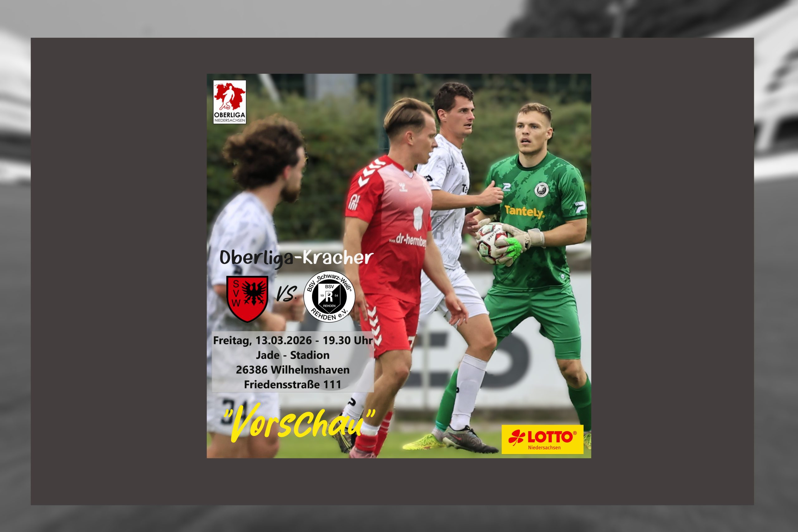 ***Kicker des SVW erwarten Rehden an der Jade***