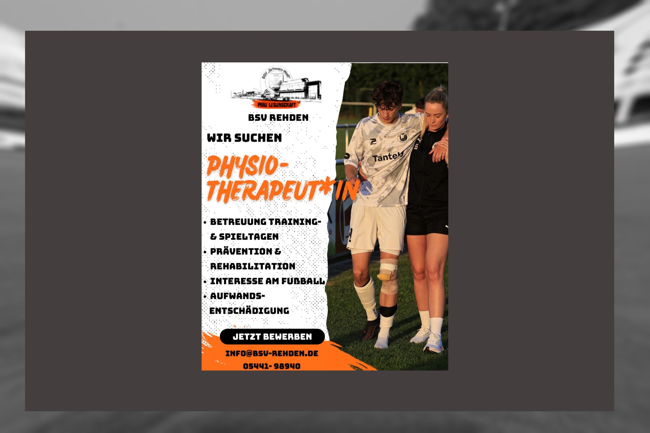 ⚡***Werde unser Team-Physio!***⚡