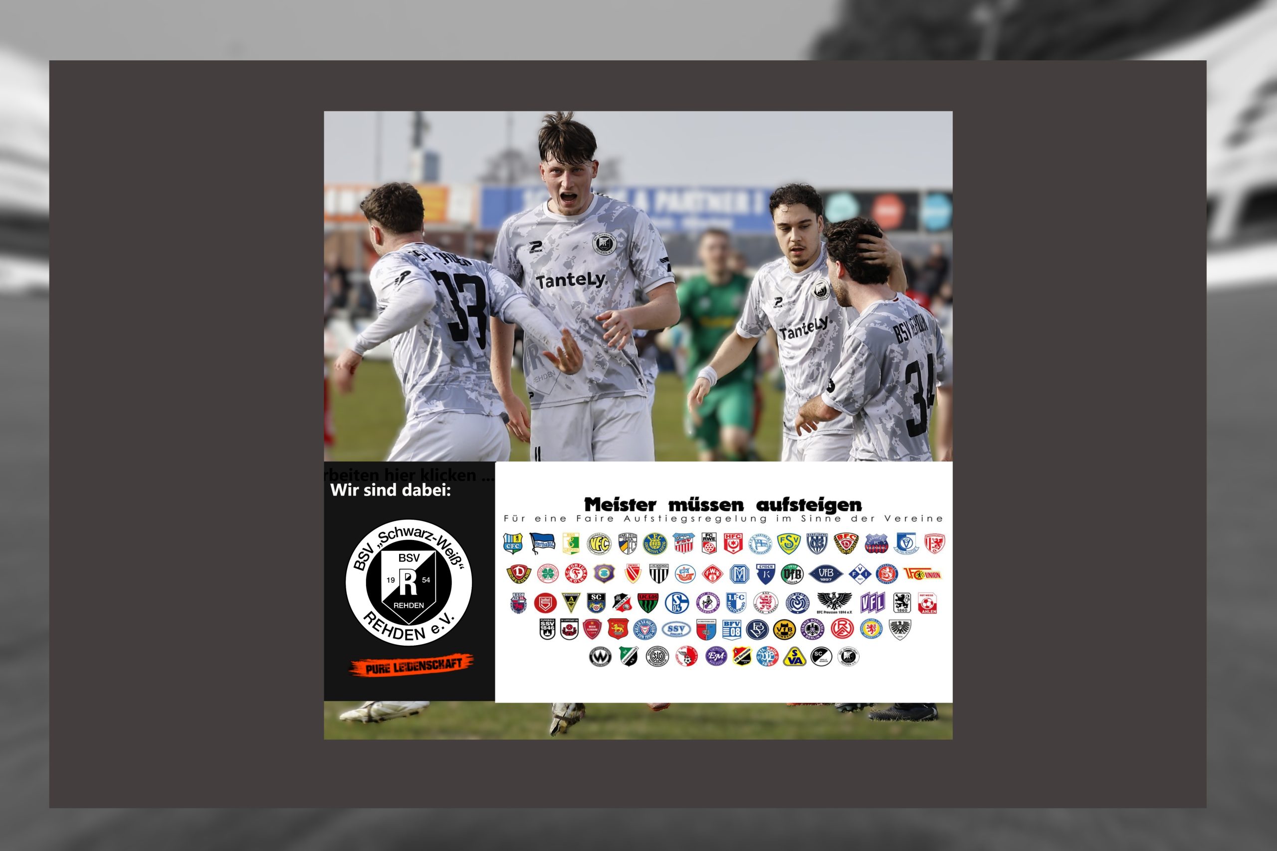 ***BSV Rehden unterstützt „Aufstiegsreform 2025“***