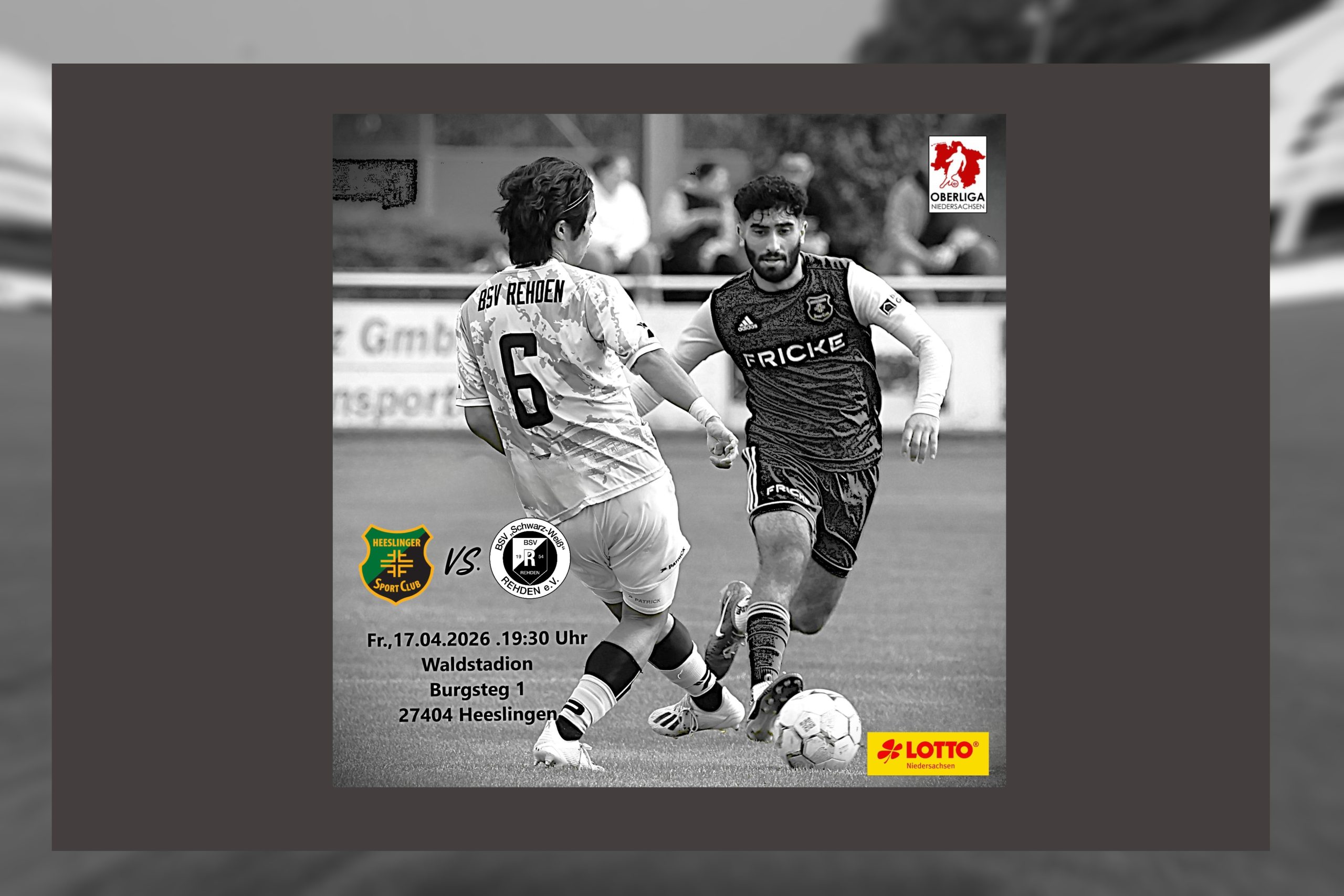 ***Flutlicht-Duell beim Heeslinger SC: Rehden will etwas mitnehmen***