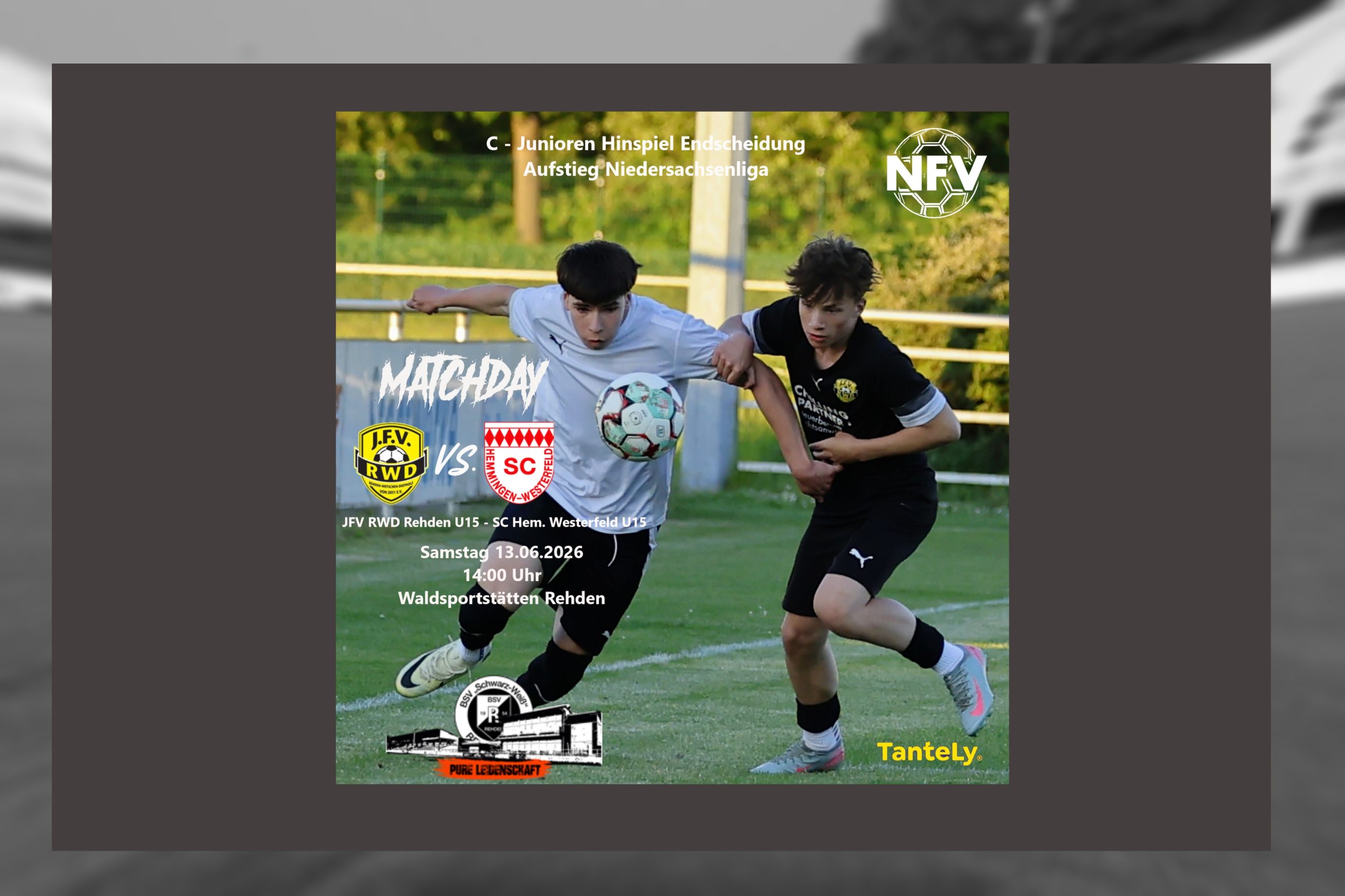 ***Jahreshighlight für unsere U15 I***